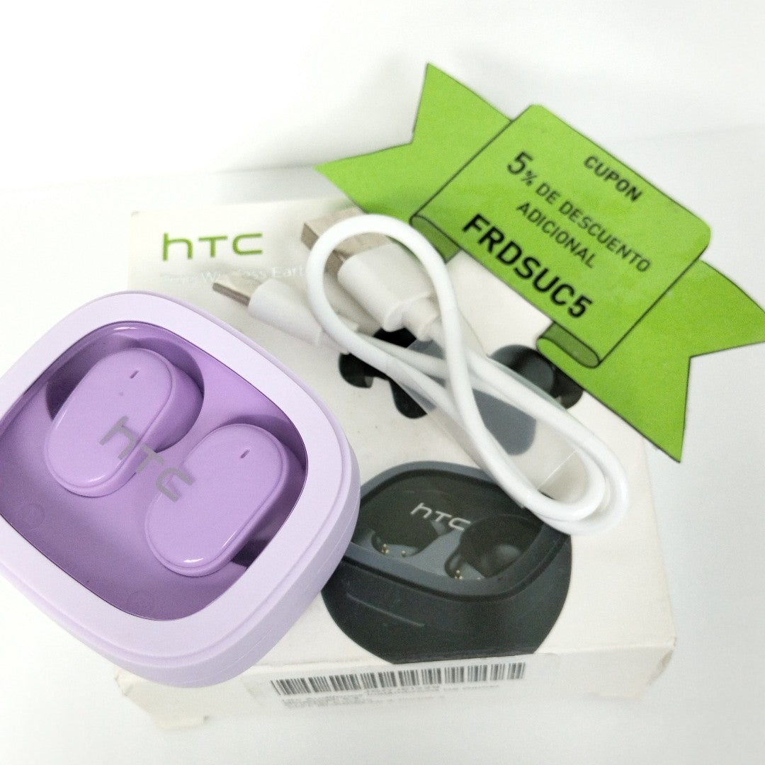 AUDIFONOS HTC EARBUDS 9 INALAMBRICO IN EAR (SEMINUEVO)