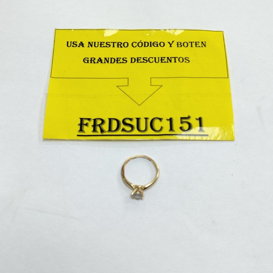 SOLITARIO ORO 10 K 1.7 GRMS (SEMINUEVO)