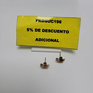 ARETES PAR ORO 14 K 0,70 GRMS (SEMINUEVO)