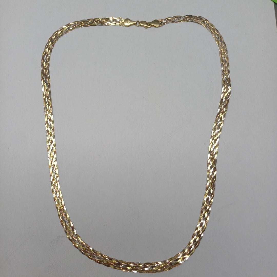 GARGANTILLA ORO 14 K 7.5 GRMS (SEMINUEVO)