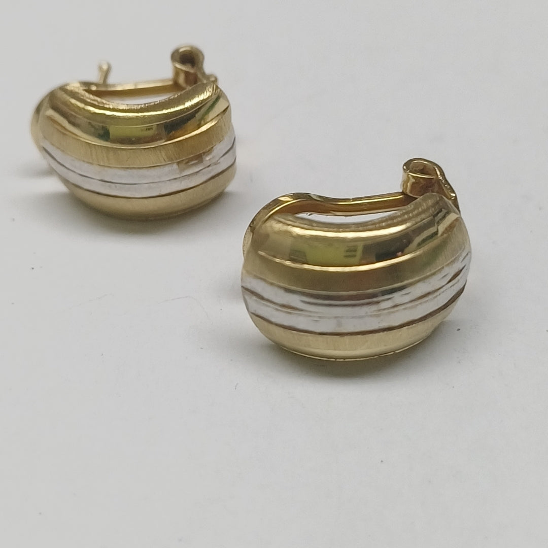 ARETES PAR ORO 14 K 3,50 GRMS (SEMINUEVO)
