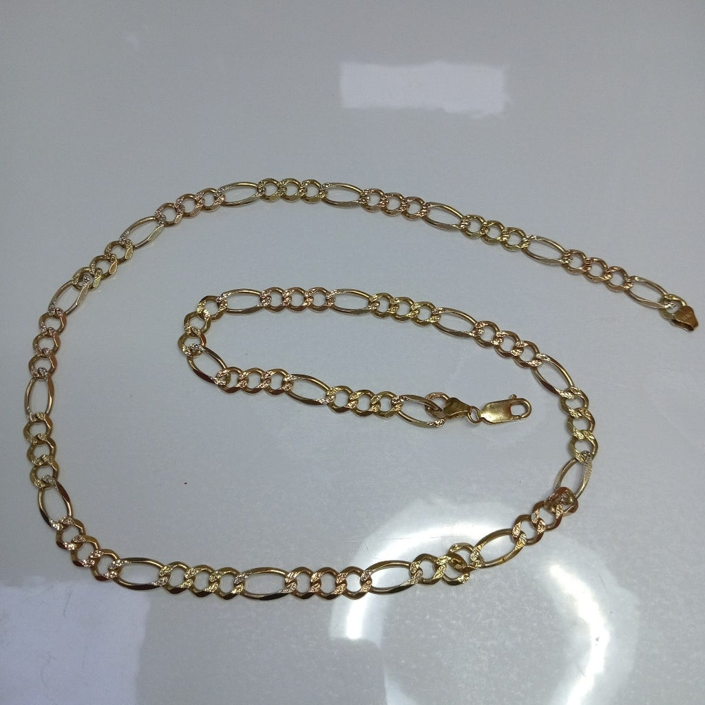 CADENA ORO COMBINADO 14 K 34.1 GRMS (SEMINUEVO)