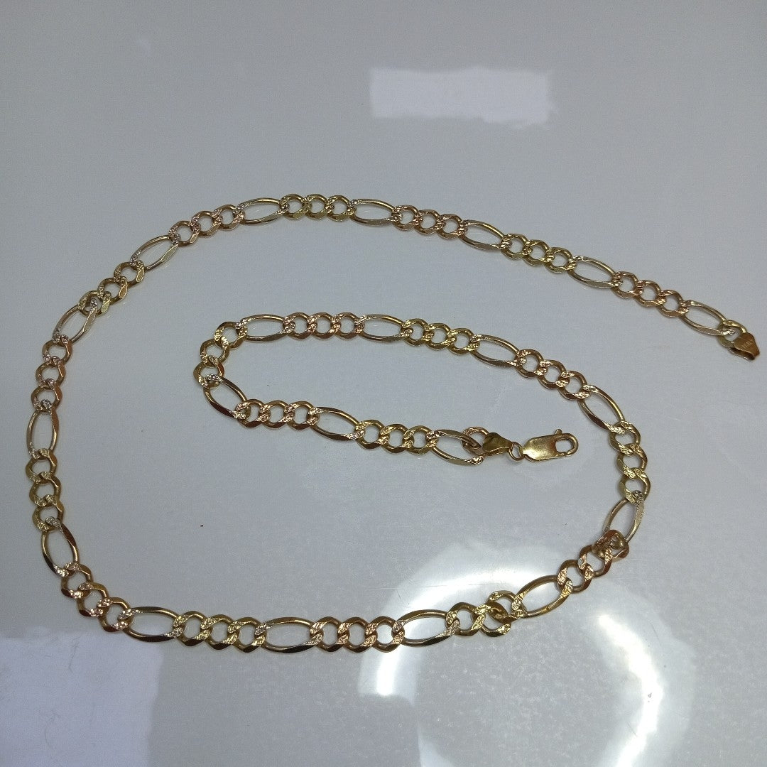CADENA ORO COMBINADO 14 K 34.1 GRMS (SEMINUEVO)