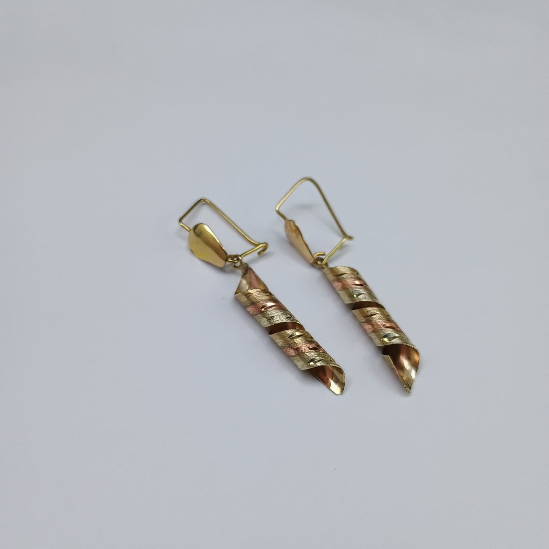 ARETES PAR ORO 10 K 1,40 GRMS (SEMINUEVO)