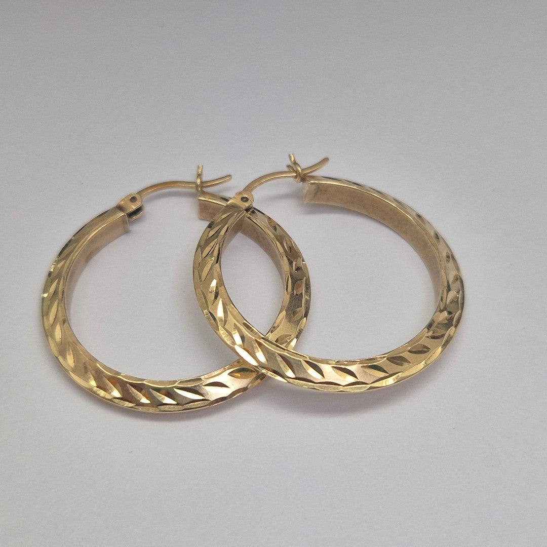 ARRACADAS PAR ORO 14 K 3,70 GRMS (SEMINUEVO)