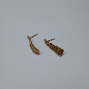 BROQUELES PAR ORO 14 K 2.2 GRMS (SEMINUEVO)