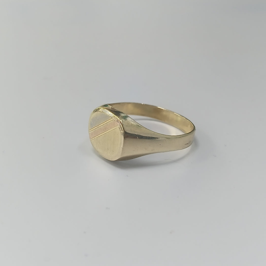 ANILLO ORO 14 K 4 GRMS (SEMINUEVO)