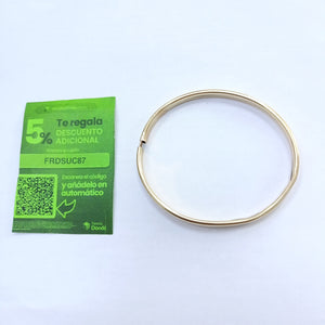 PULSERA RIGIDA ORO 10 K 5,00 GRMS (SEMINUEVO)