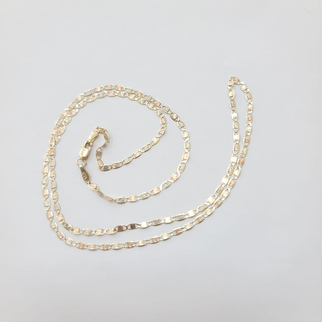 CADENA ORO, ORO COMBINADO 10 K 2.7 GRMS (SEMINUEVO)