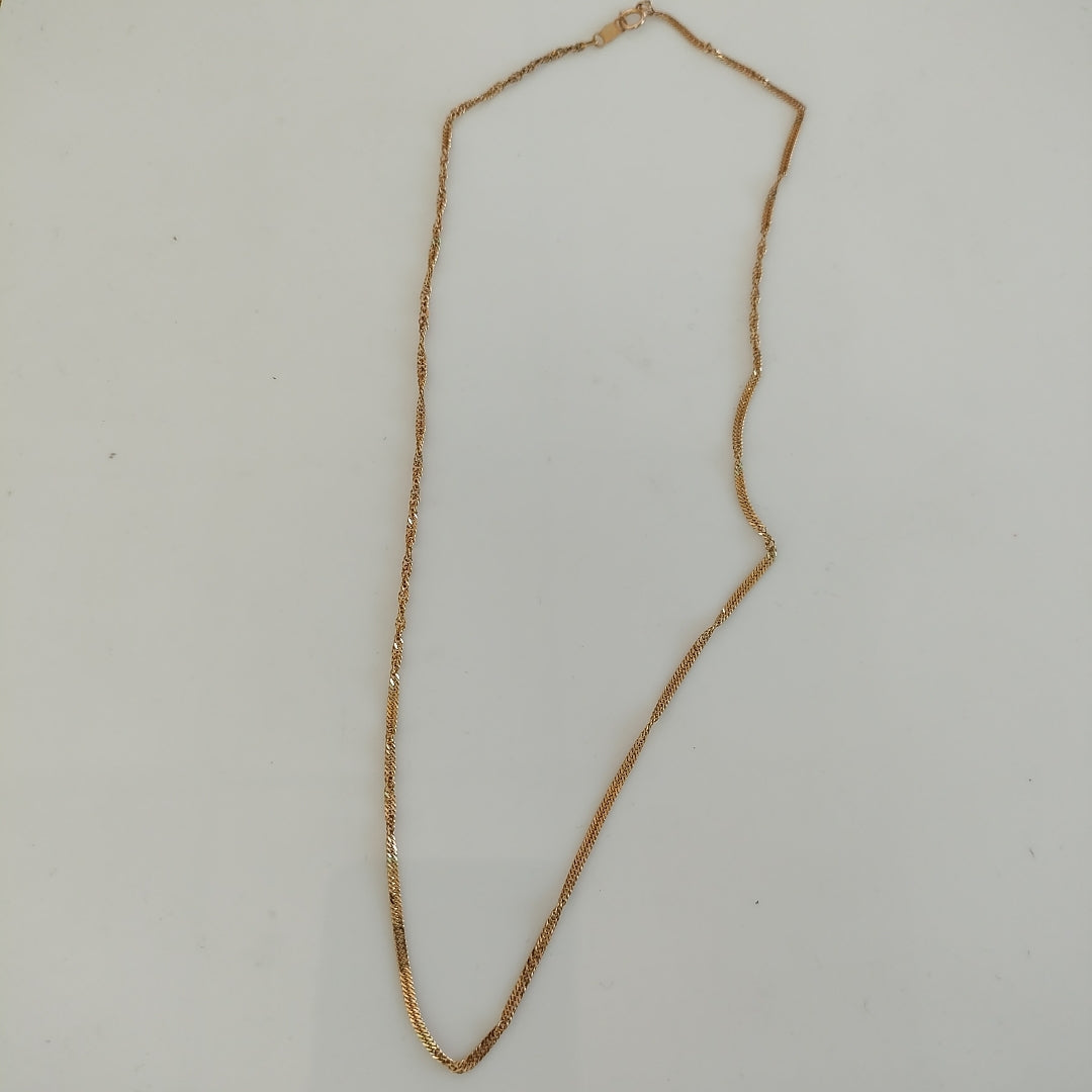 CADENA ORO 10 K 2,30 GRMS (SEMINUEVO)