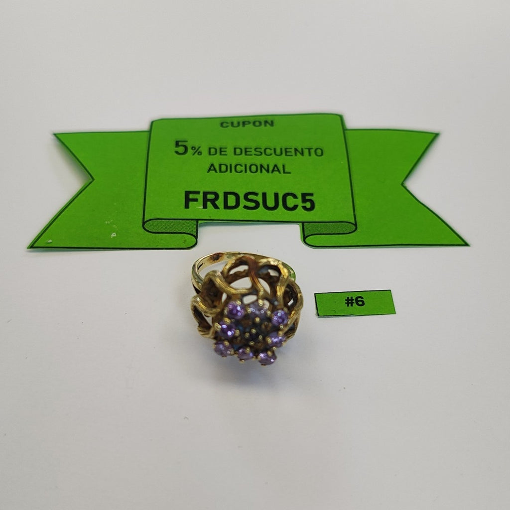 ANILLO ORO 14 K 8,90 GRMS (SEMINUEVO)
