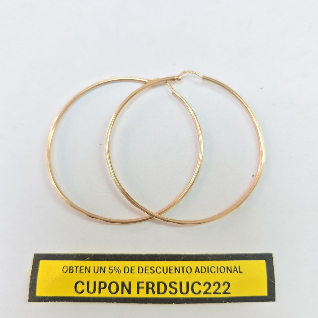 ARRACADAS PAR ORO 10 K 2.8 GRMS (SEMINUEVO)