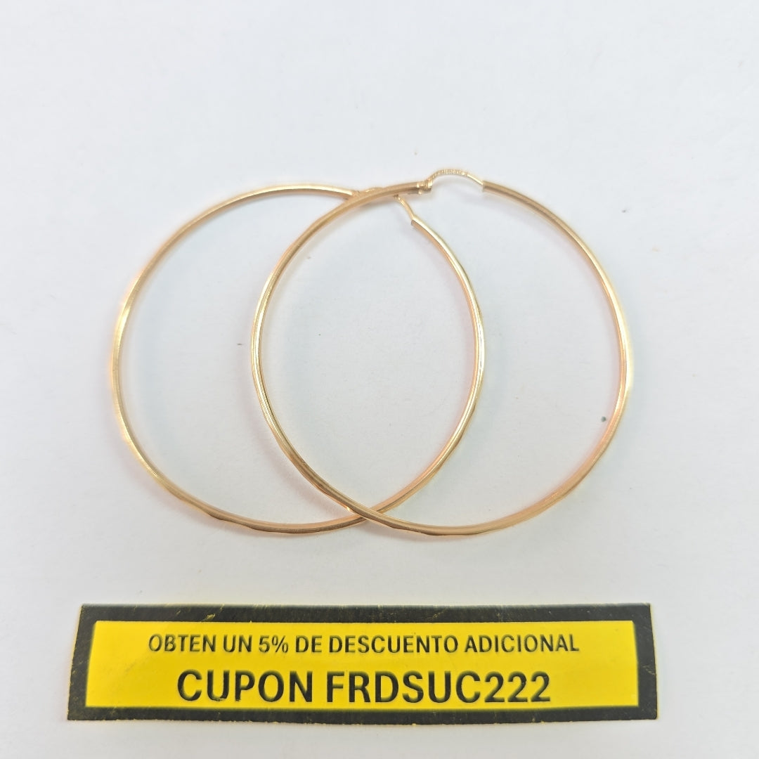 ARRACADAS PAR ORO 10 K 2.8 GRMS (SEMINUEVO)