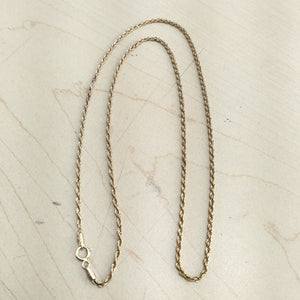 CADENA ORO 14 K 2,60 GRMS (SEMINUEVO)