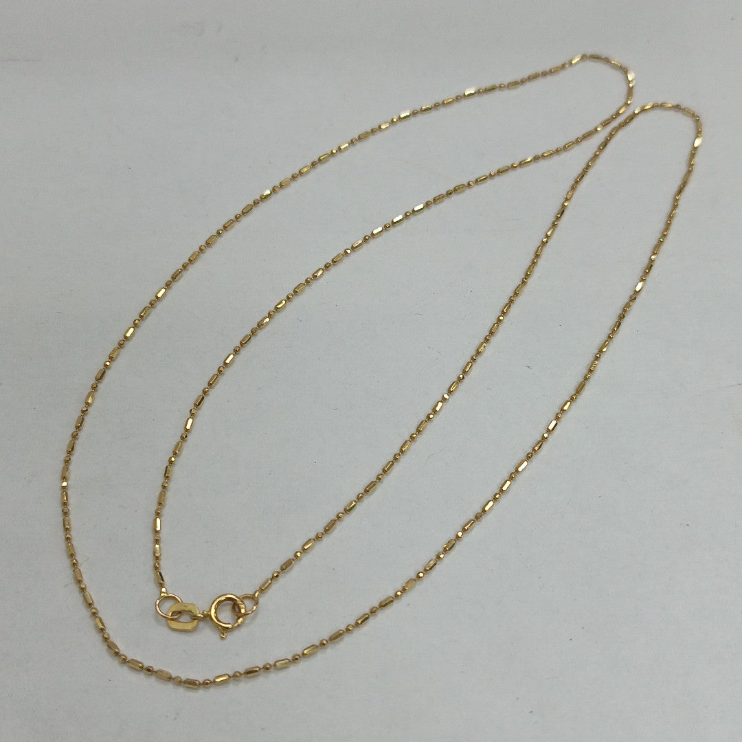 CADENA ORO 14 K 1.8 GRMS (SEMINUEVO)