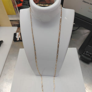 CADENA ORO, RODIADO 14 K 9.8 GRMS (SEMINUEVO)