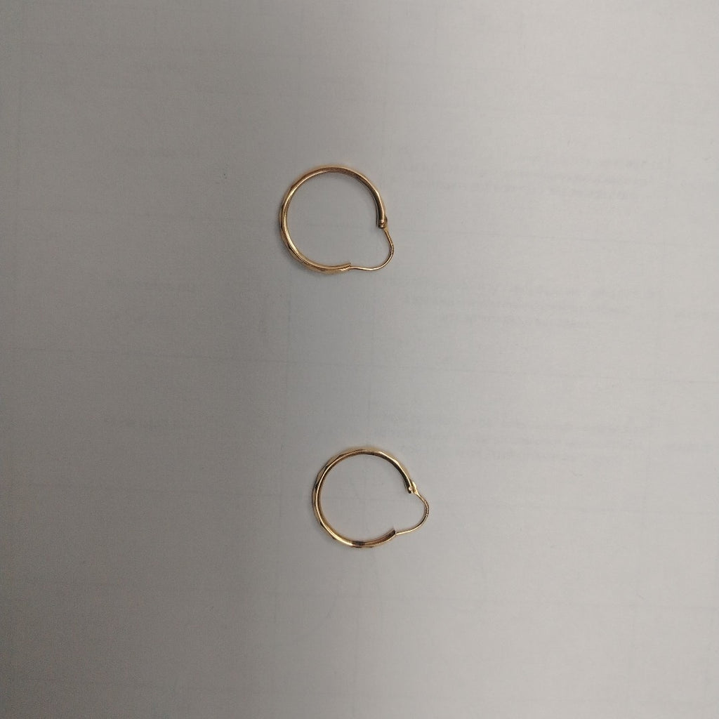 ARRACADAS PAR ORO 14 K 1.4 GRMS (SEMINUEVO)