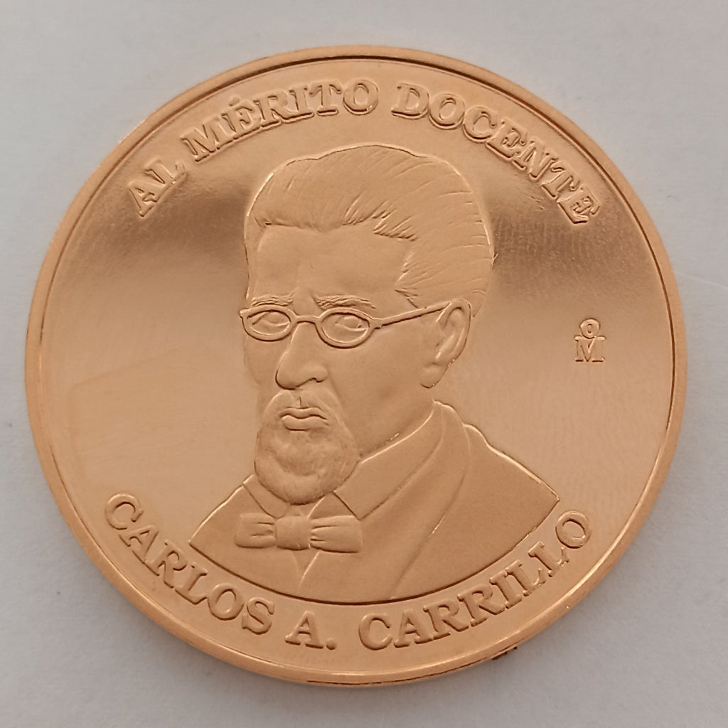 MEDALLA CONMEMORATIVA ORO 18 K 41.9 GRMS (SEMINUEVO)