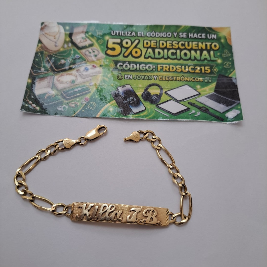 ESCLAVA ORO 14 K 10,70 GRMS (SEMINUEVO)