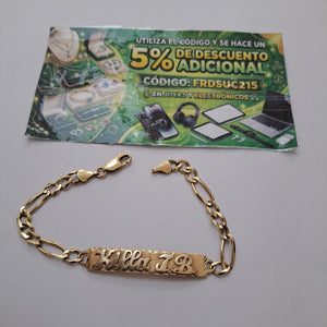ESCLAVA ORO 14 K 10,70 GRMS (SEMINUEVO)