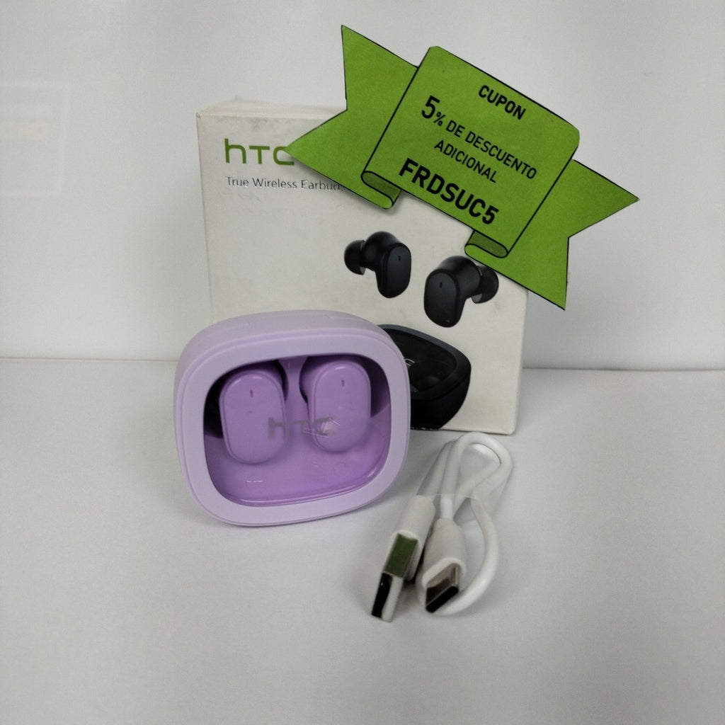 AUDIFONOS HTC EARBUDS 9 INALAMBRICO IN EAR (SEMINUEVO)