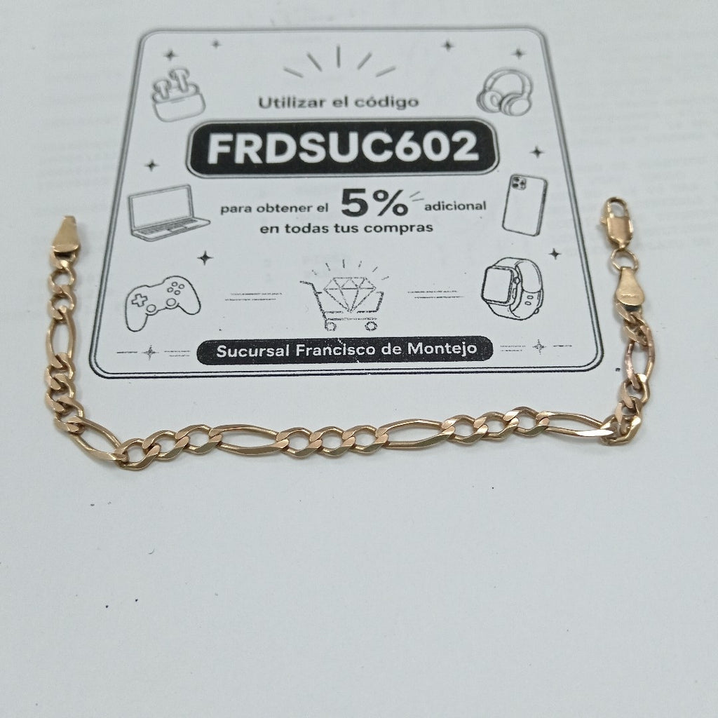 PULSERA ORO 10 K 5,30 GRMS (SEMINUEVO)