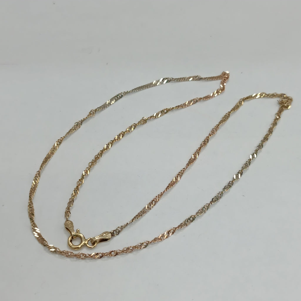 CADENA ORO 14 K 2.1 GRMS (SEMINUEVO)