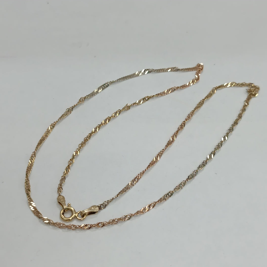 CADENA ORO 14 K 2.1 GRMS (SEMINUEVO)