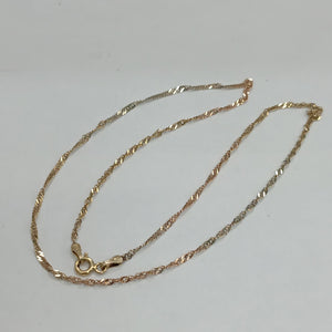 CADENA ORO 14 K 2.1 GRMS (SEMINUEVO)