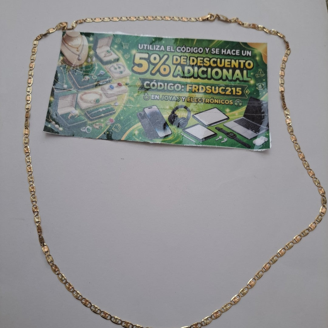 CADENA ORO 10 K 4,90 GRMS (SEMINUEVO)
