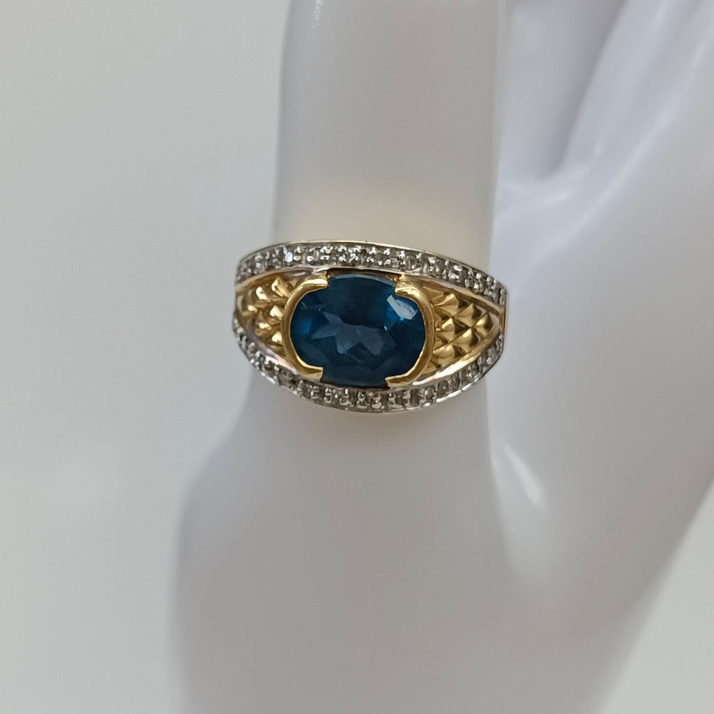 ANILLO ORO 18 K 8 GRMS (SEMINUEVO)