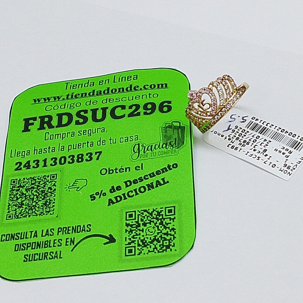 ANILLITO ORO 10 K 2 GRMS (SEMINUEVO)