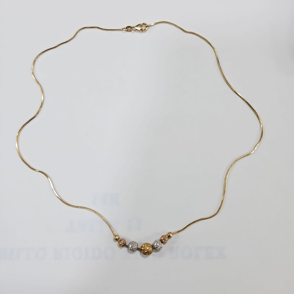 CADENA ORO 14 K 4,20 GRMS (SEMINUEVO)