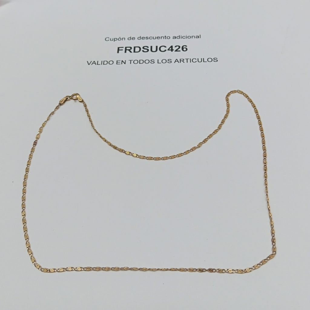 CADENA ORO 8 K 2,40 GRMS (SEMINUEVO)