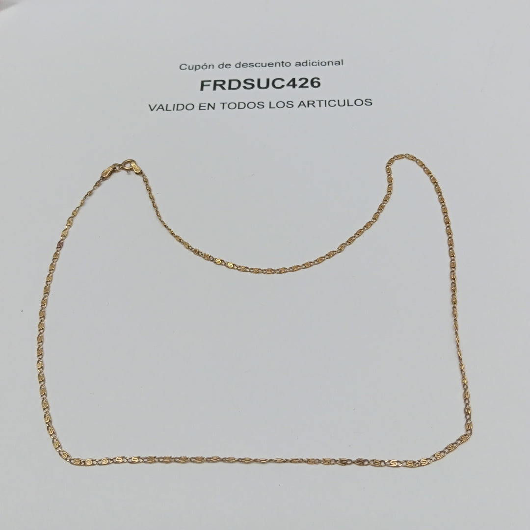 CADENA ORO 8 K 2,40 GRMS (SEMINUEVO)