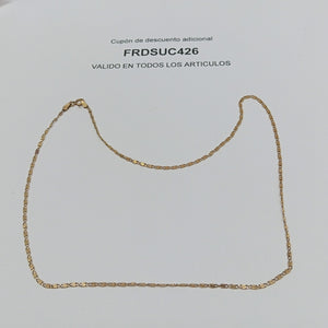 CADENA ORO 8 K 2,40 GRMS (SEMINUEVO)