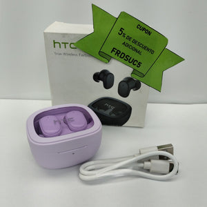 AUDIFONOS HTC EARBUDS 9 INALAMBRICO IN EAR (SEMINUEVO)