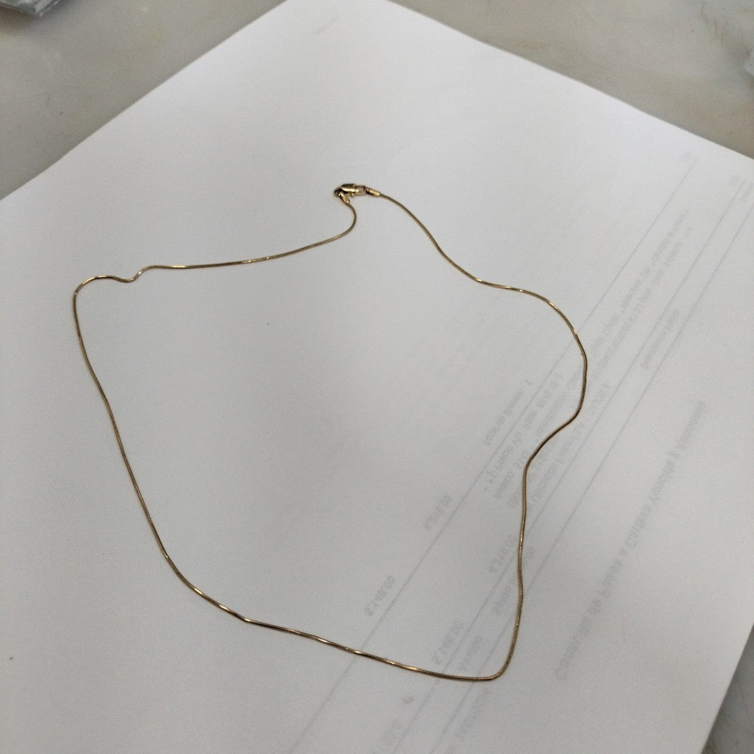 CADENA ORO 14 K 2.2 GRMS (SEMINUEVO)