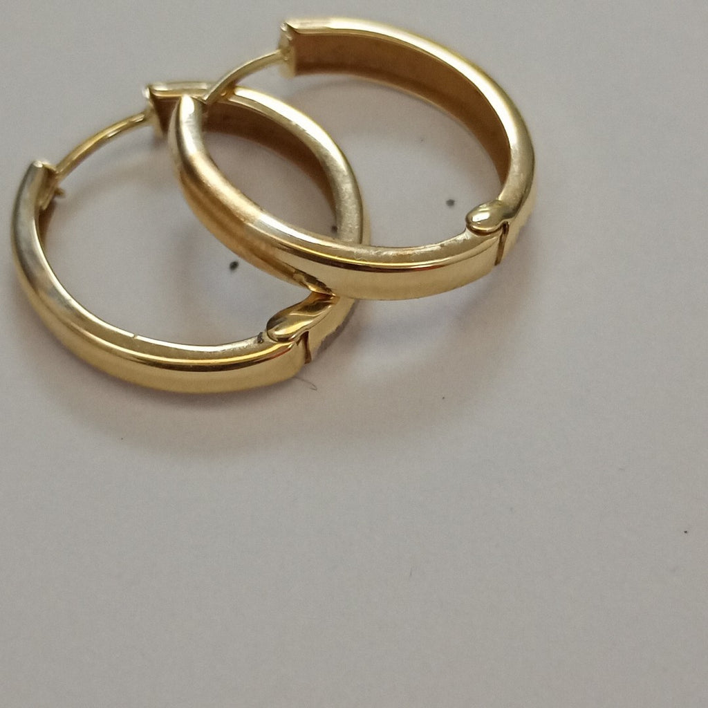 ARRACADAS PAR ORO 14 K 1.8 GRMS (SEMINUEVO)
