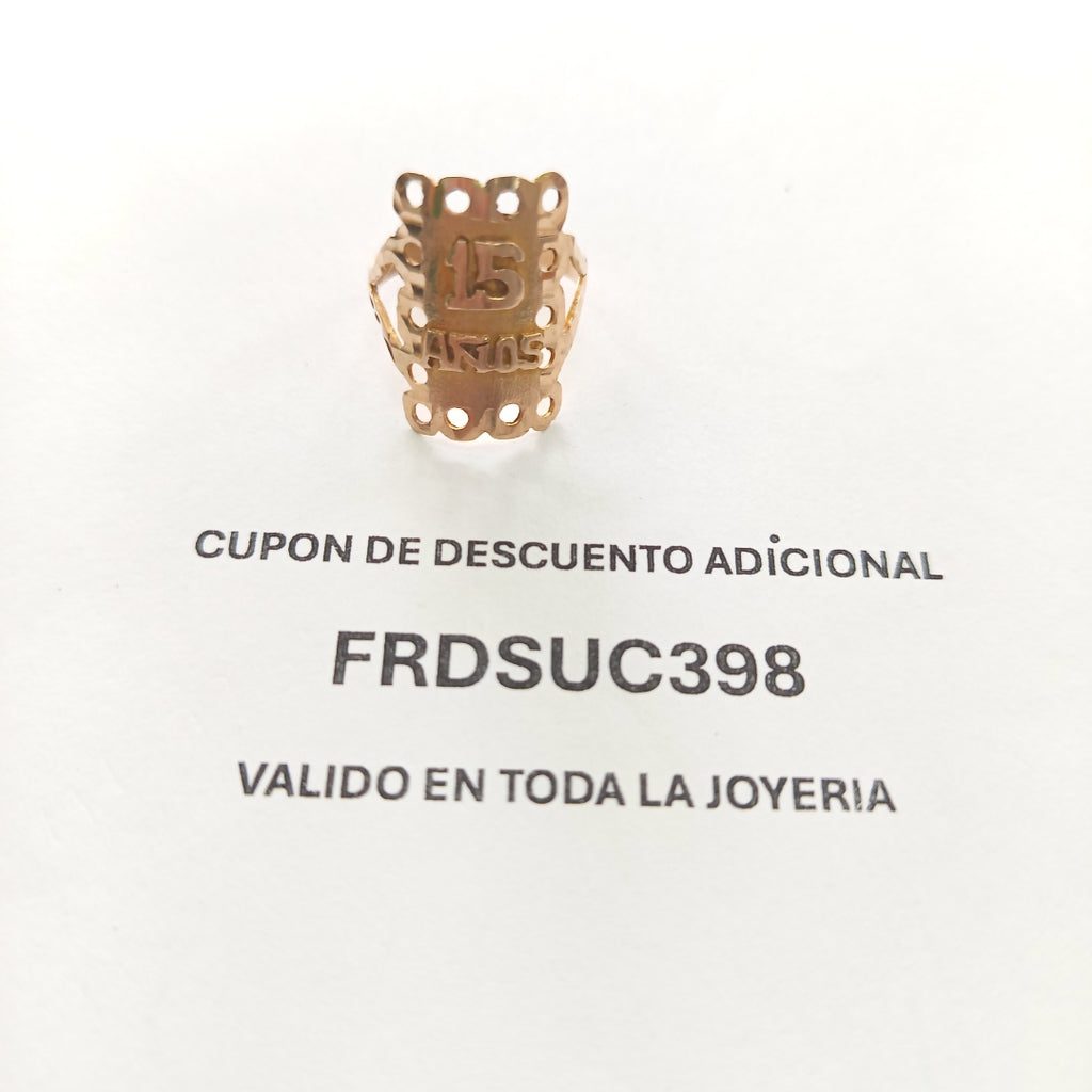 ANILLITO ORO 8 K 3 GRMS (SEMINUEVO)