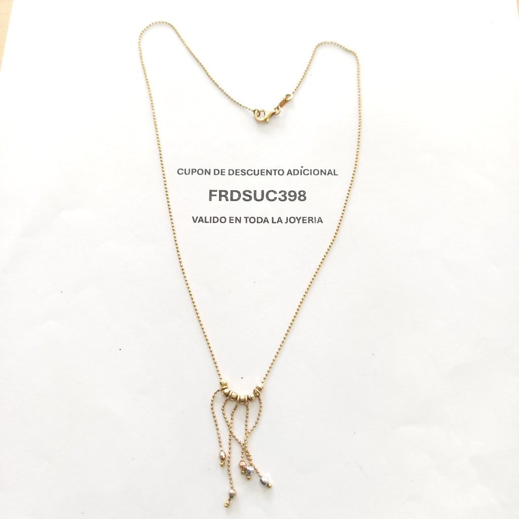 CADENA ORO 14 K 3.5 GRMS (SEMINUEVO)