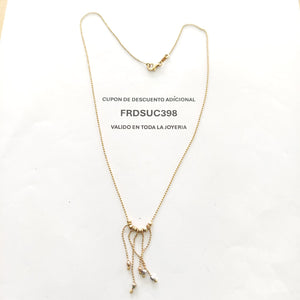 CADENA ORO 14 K 3.5 GRMS (SEMINUEVO)