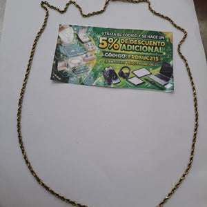 CADENA ORO 14 K 17,20 GRMS (SEMINUEVO)