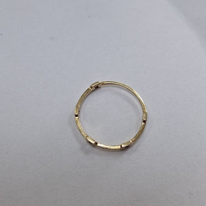 ARGOLLA ORO 14 K 0.7 GRMS (SEMINUEVO)