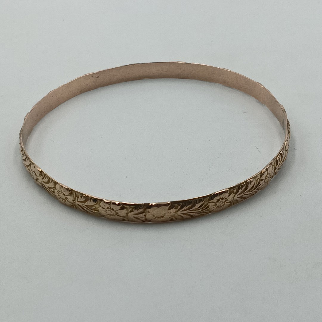 PULSERA RIGIDA ORO 10 K 8.5 GRMS (SEMINUEVO)