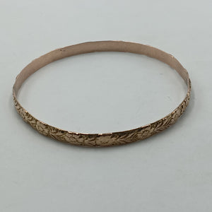 PULSERA RIGIDA ORO 10 K 8.5 GRMS (SEMINUEVO)