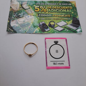 ANILLITO ORO 10 K 1,10 GRMS (SEMINUEVO)
