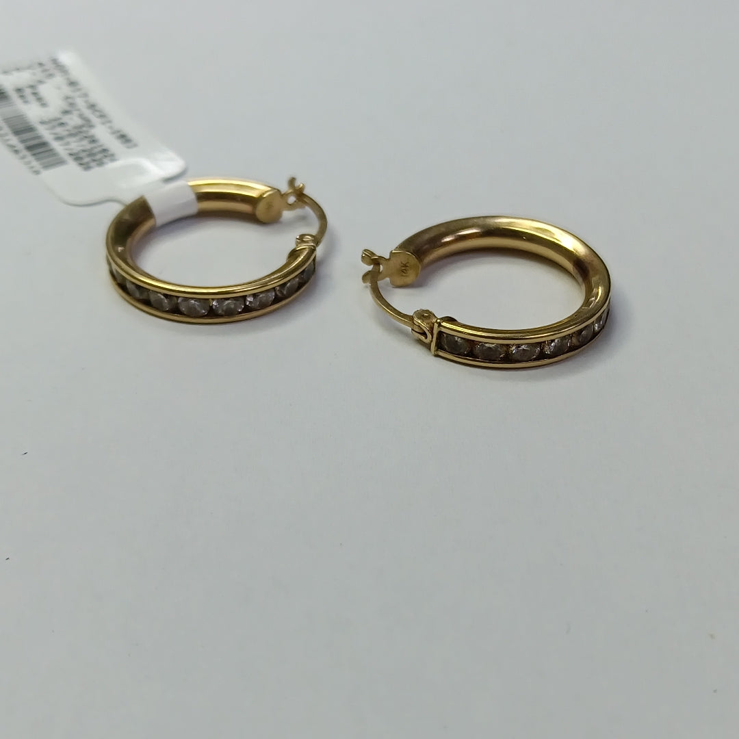 ARETES PAR ORO 14 K 4,10 GRMS (SEMINUEVO)