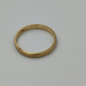 ARGOLLA ORO 14 K 2.3 GRMS (SEMINUEVO)