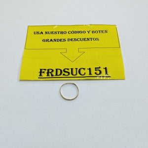 ARGOLLA ORO 14 K 0,60 GRMS (SEMINUEVO)